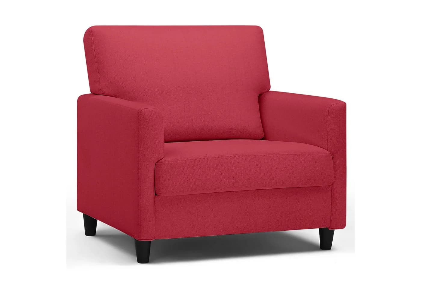 COMHOMA Relaxsessel Leinen rot mit Memory-Schaum - Bild 2