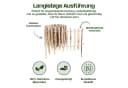 Creative Home Staketenzaun Haselnuss Rollzaun 35 cm Bild 5