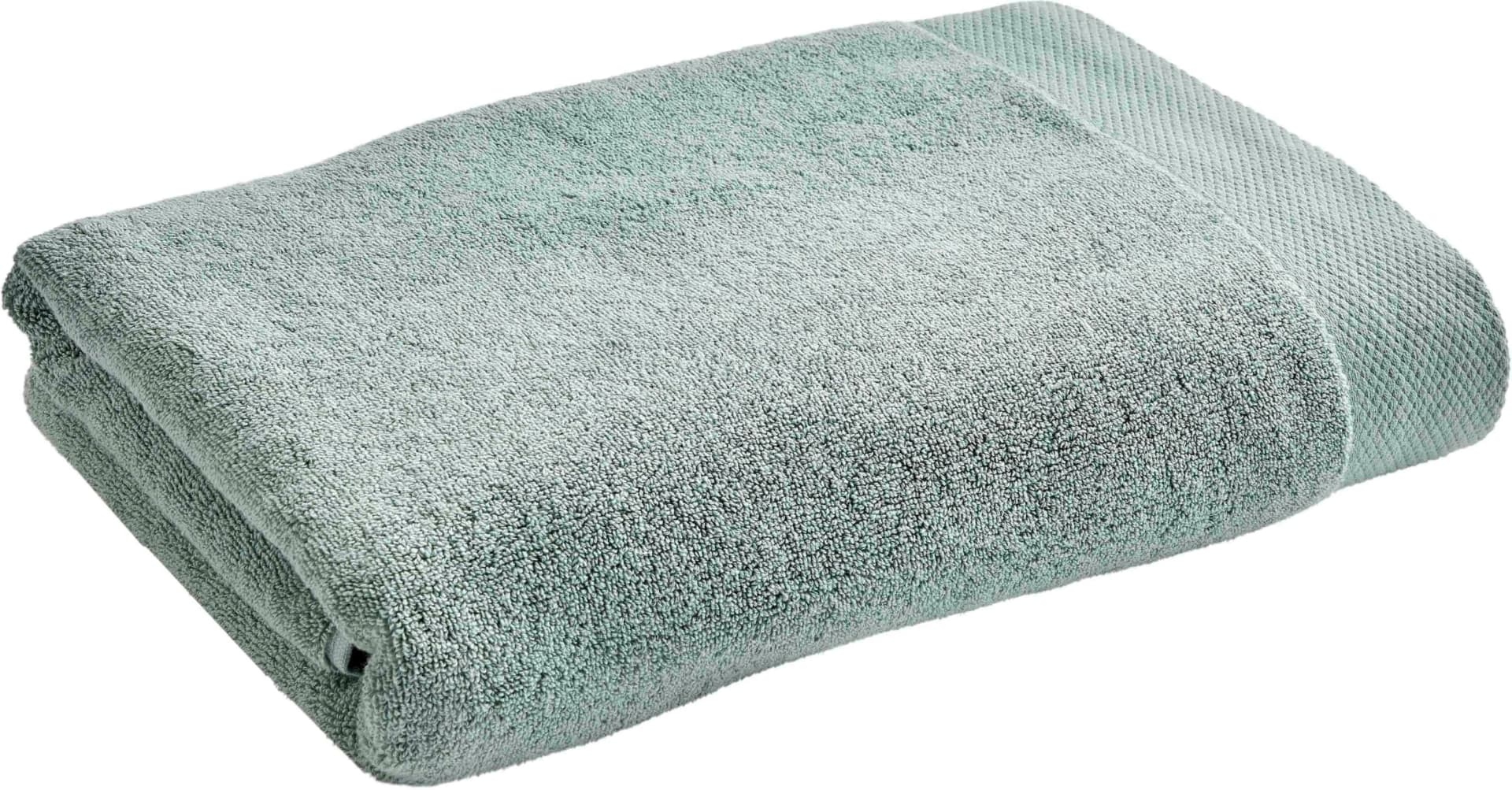CHRISTY LUXE Duschtücher Grün 2er Set Premium Walkfrottier