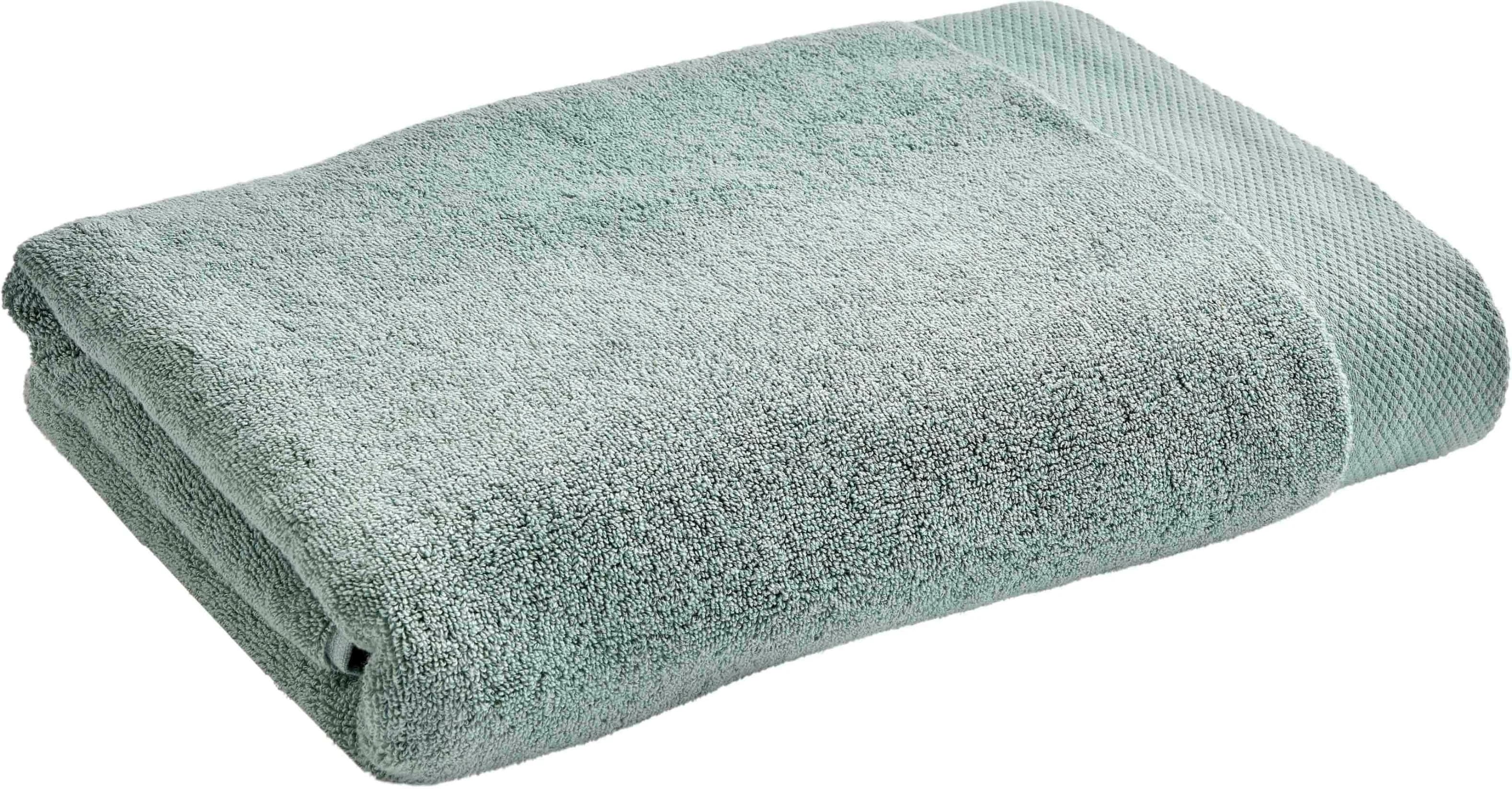 CHRISTY LUXE Duschtücher Grün 2er Set Premium Walkfrottier