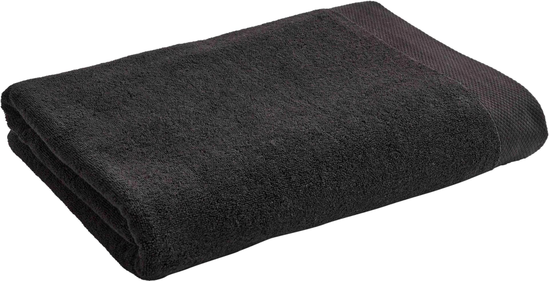 Christy Luxe Badetuch Schwarz Premium 100% Baumwolle