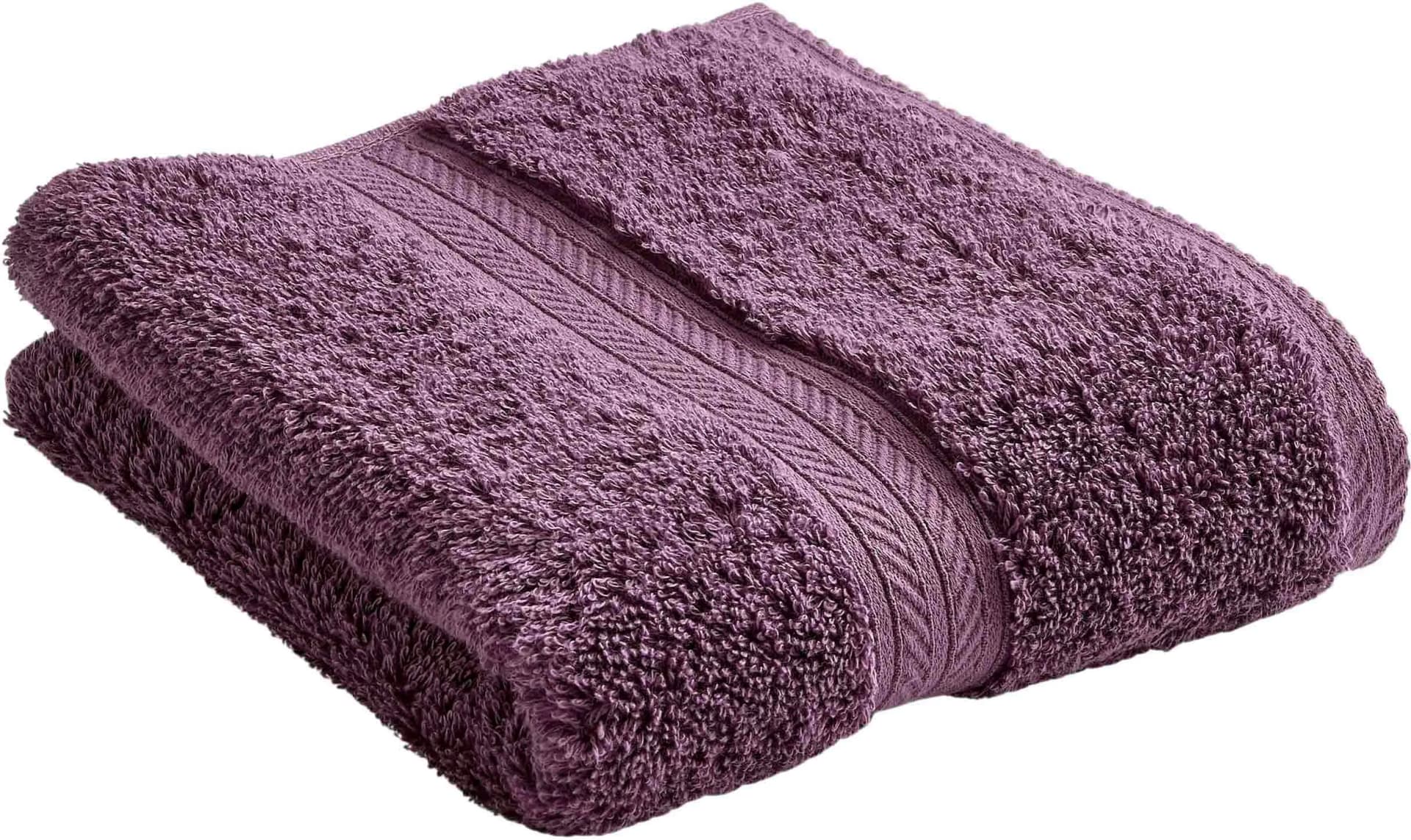 CHRISTY Gästehandtücher Renaissance Set 6-tlg. Berry Lila Premium