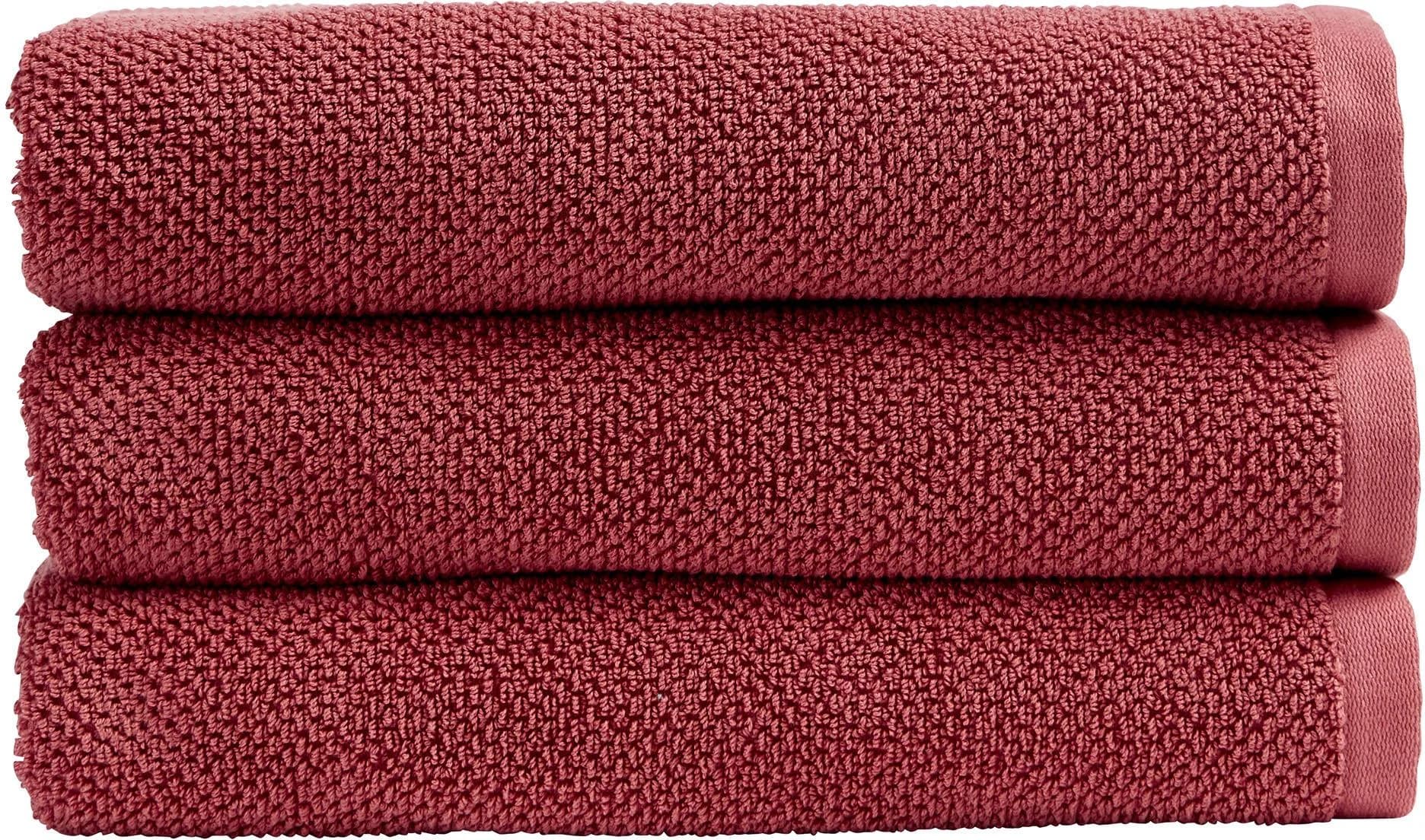 CHRISTY Saunatuch Brixton 2er Set Lila 90x150cm Baumwolle
