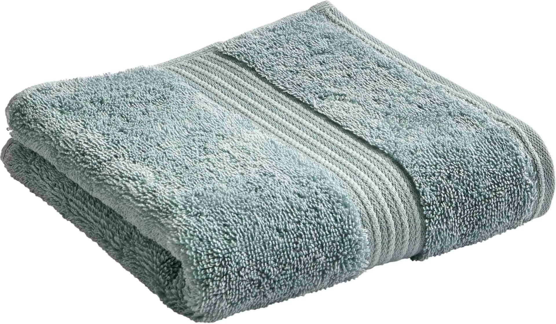 Gästehandtücher CHRISTY SUPREME 6er Set Mineral Blau