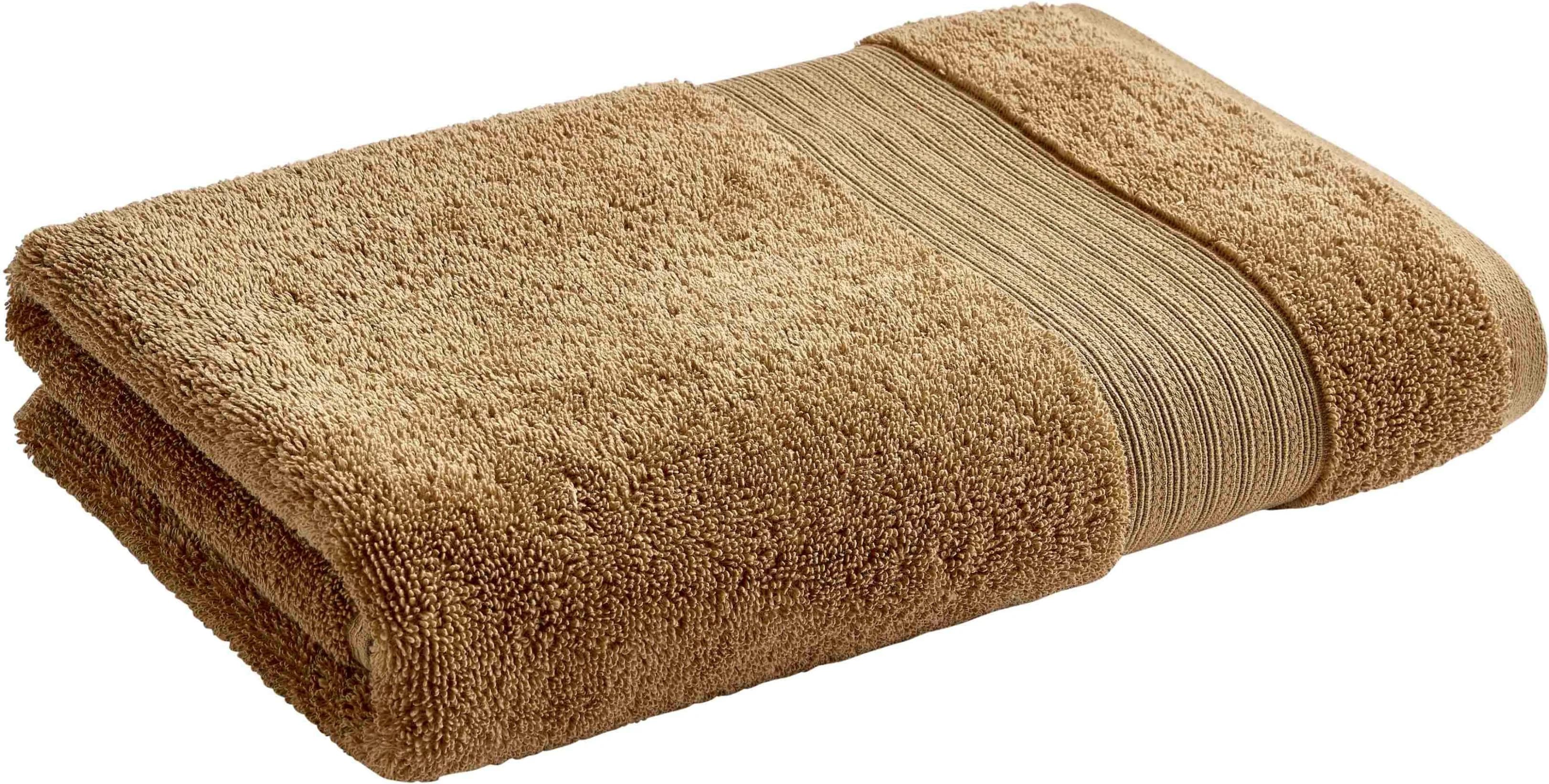 Christy Badetuch Organic Braun 70x125 cm
