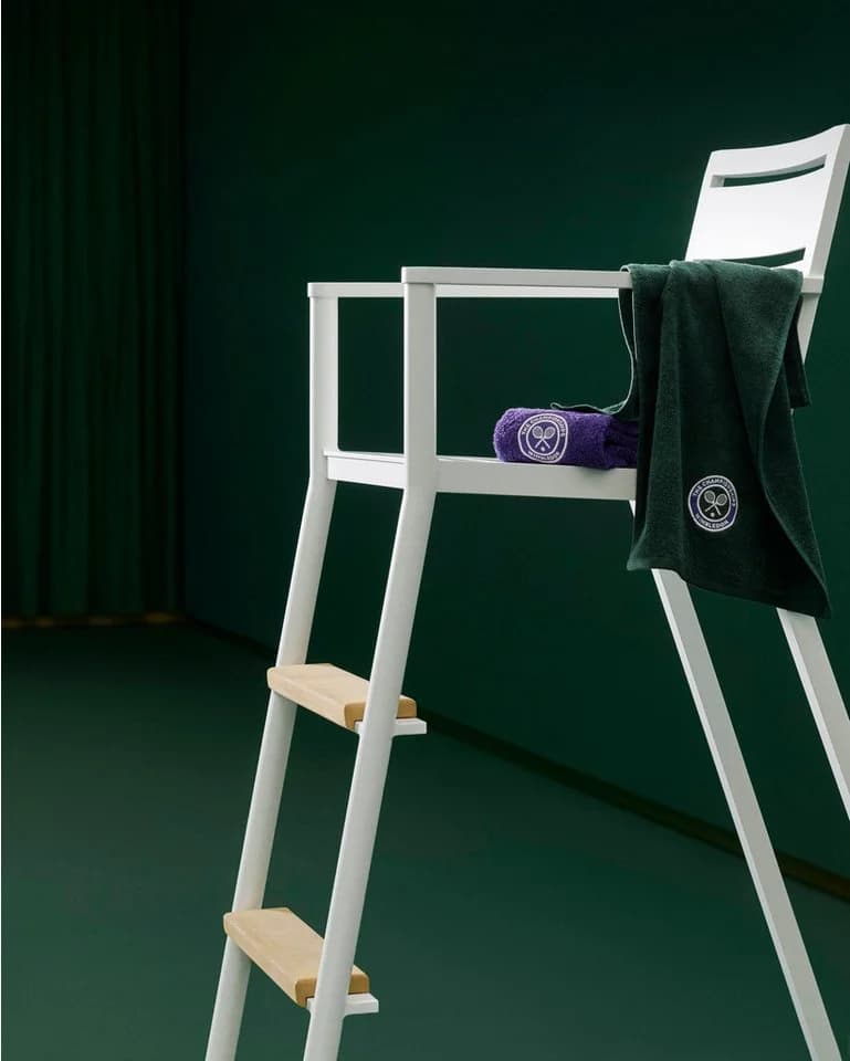 Wimbledon Gästehandtuch Classic Green 40x70cm 100% Baumwolle - Bild 3