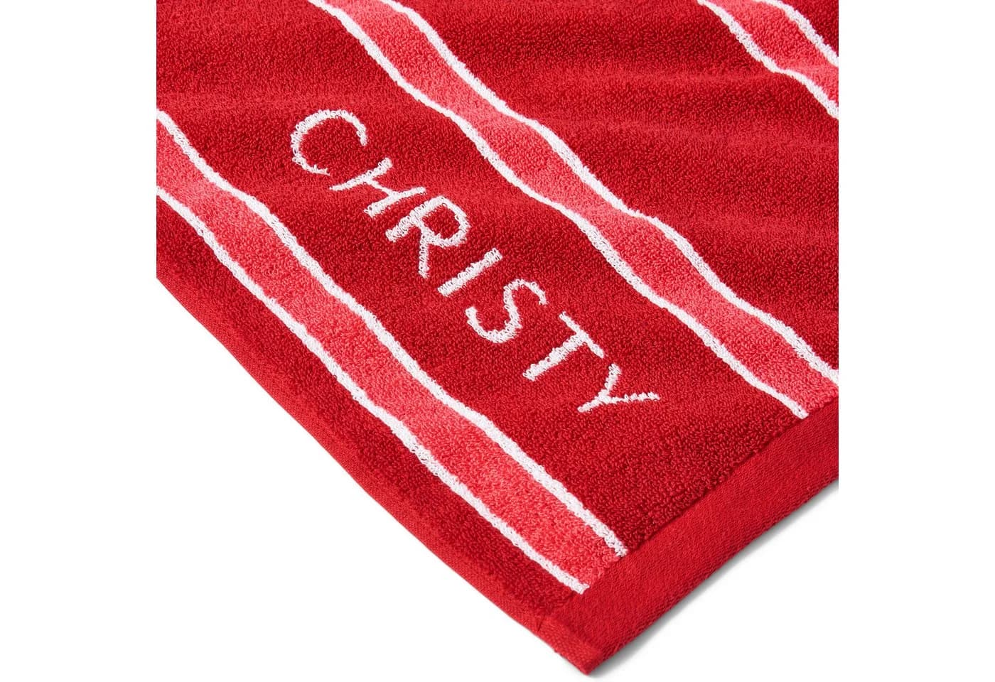 Christy Wimbledon Badetuch 2026 Rot 70x133 cm - Bild 3