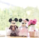 Disney Kuscheltier Minnie Maus Braut Hochzeitskleid Rosa/Weiß Limitiert Bild 3