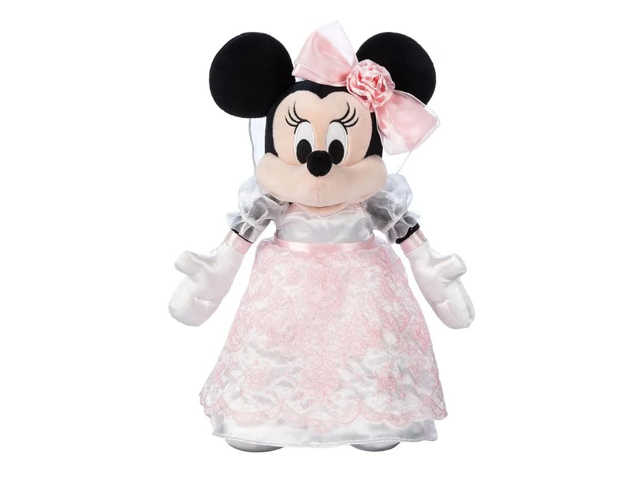 Disney Kuscheltier Minnie Maus Braut Hochzeitskleid Rosa/Weiß Limitiert - Bild 5
