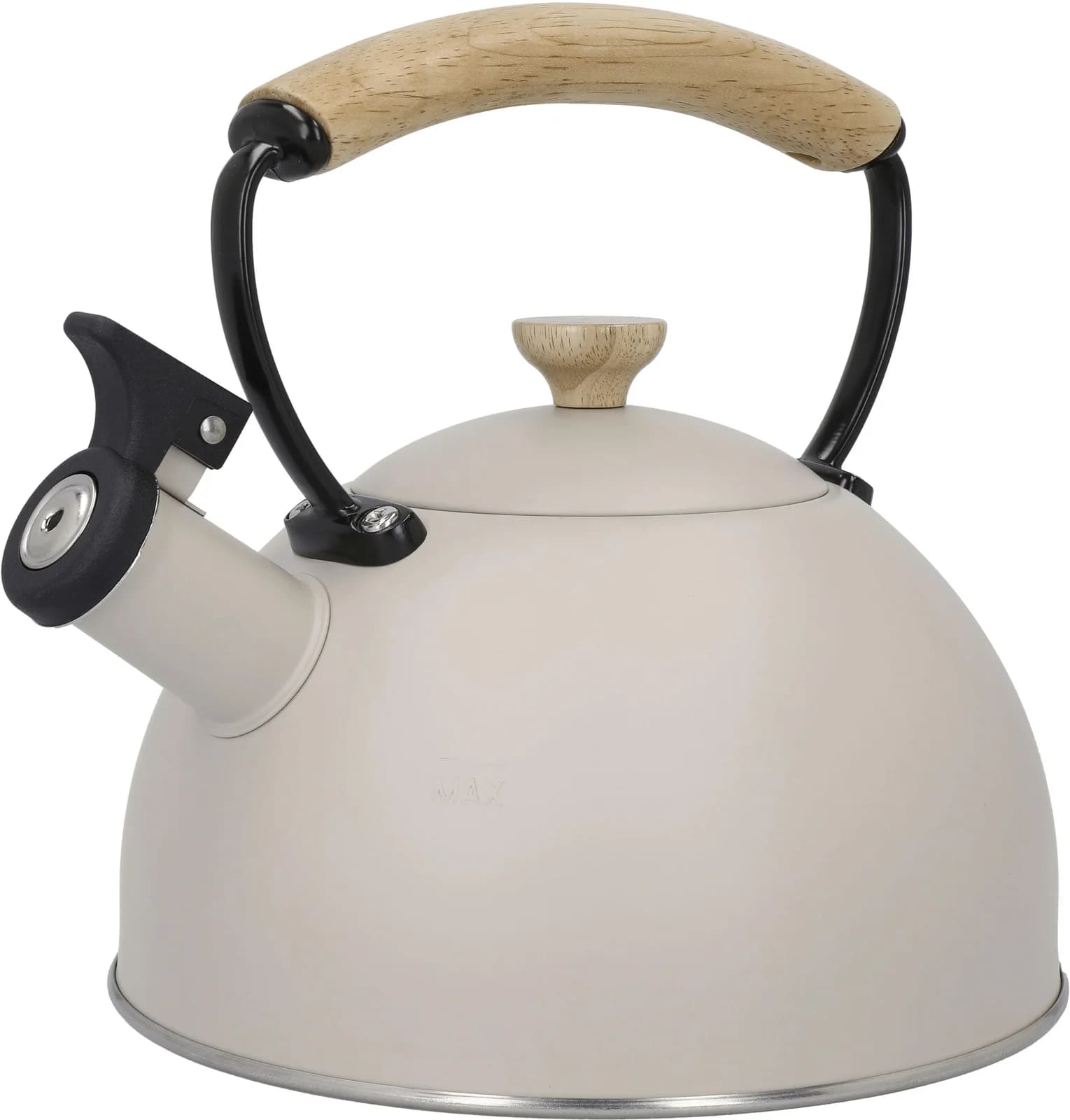 La Cafetière 1.6L Pfeifender Wasserkocher Beige
