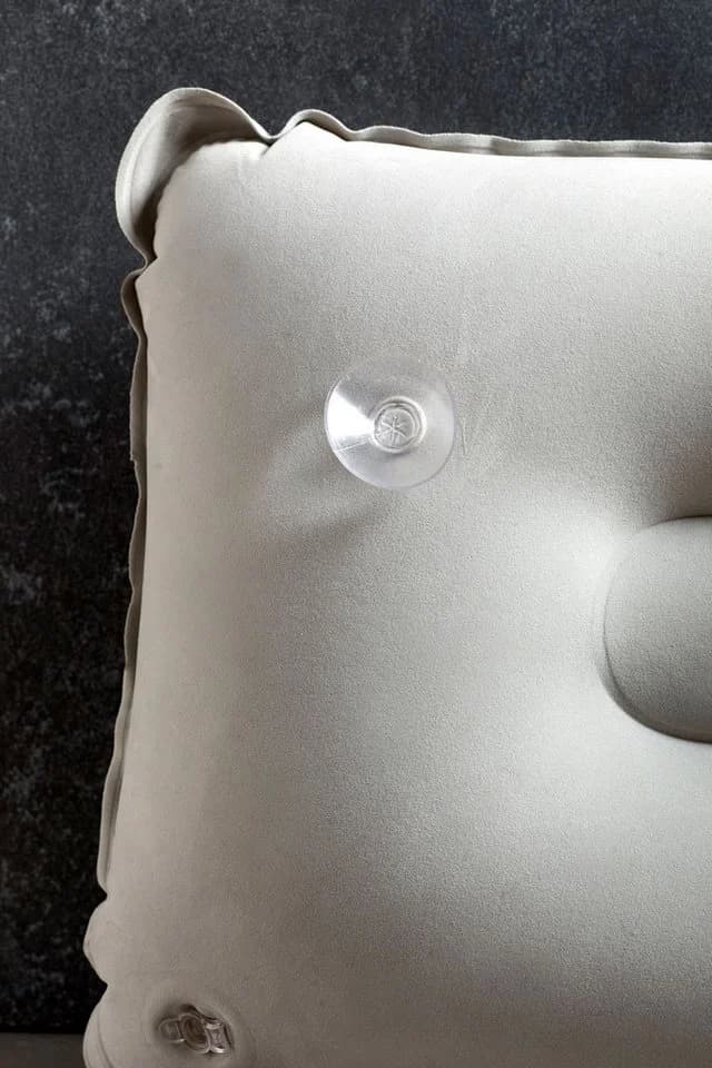 Next Nackenkissen Weiches Badewannenkissen Grau