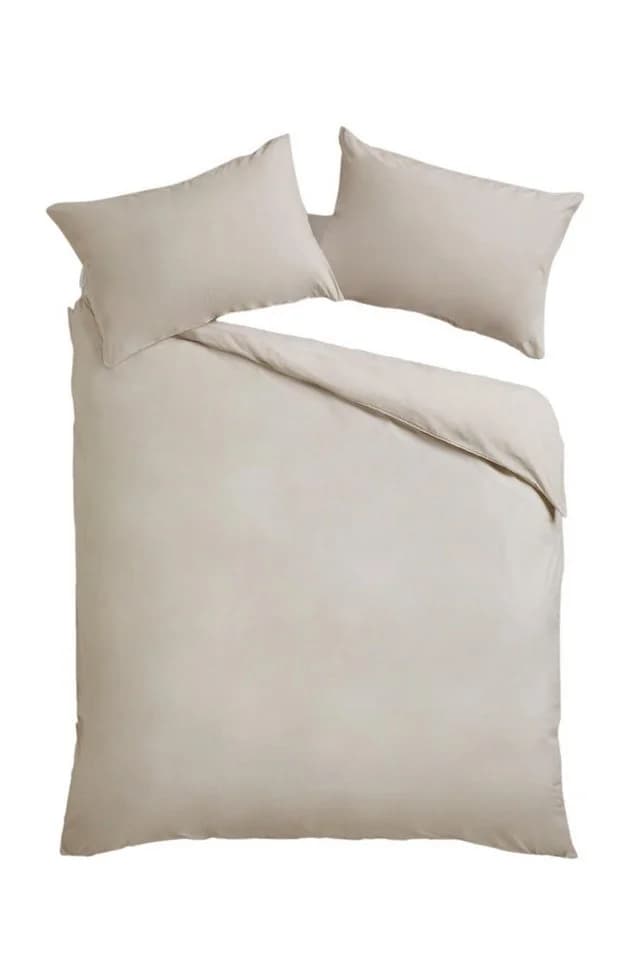 Next Bettgarnitur Poly-Baumwolle Beige Pflegeleicht - Bild 2