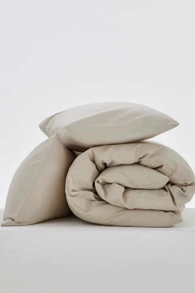 Next Bettgarnitur Poly-Baumwolle Beige Pflegeleicht - Bild 4