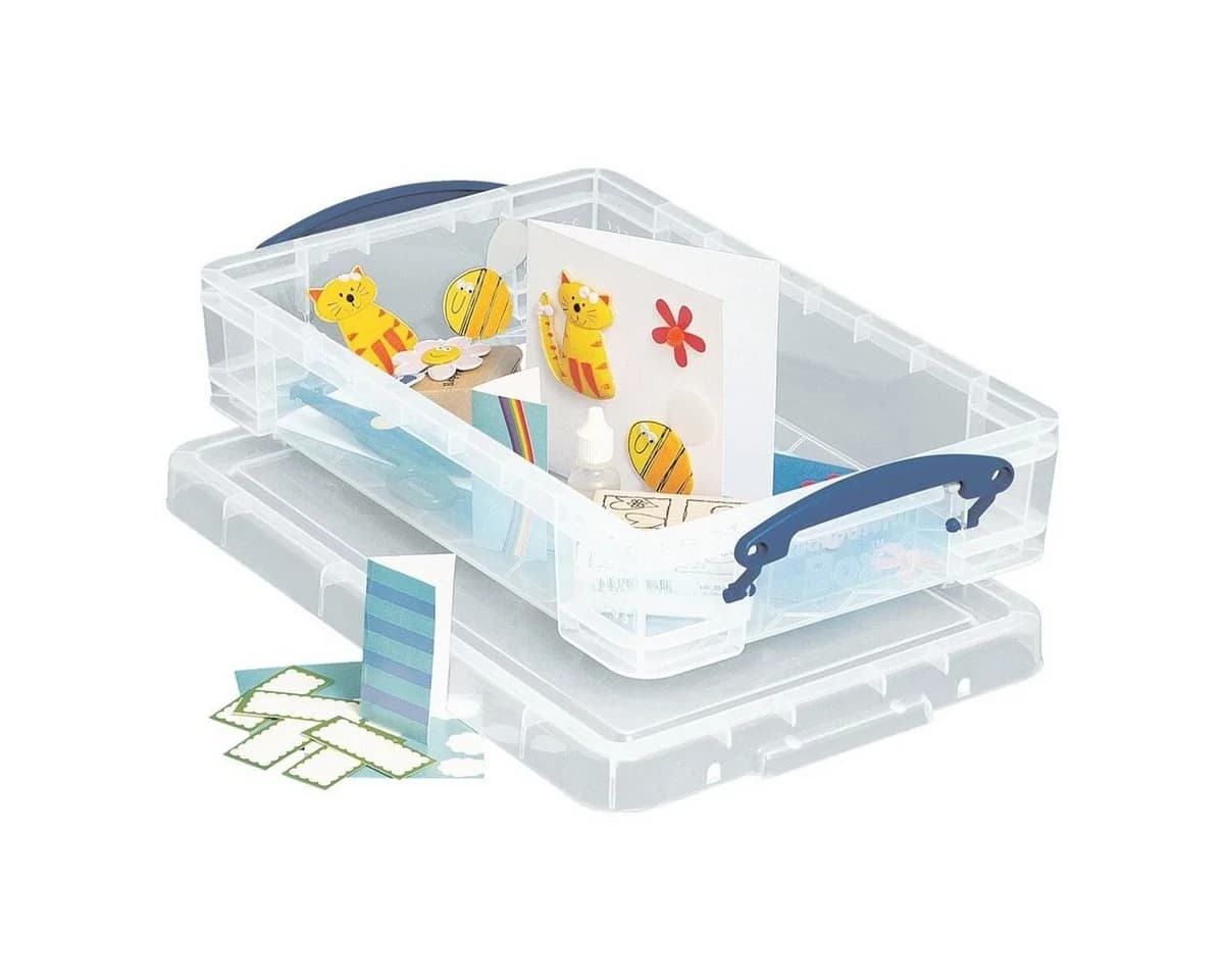 REALLYUSEFULBOX Aufbewahrungsbox 4L Transparent Stapelbar - Bild 5