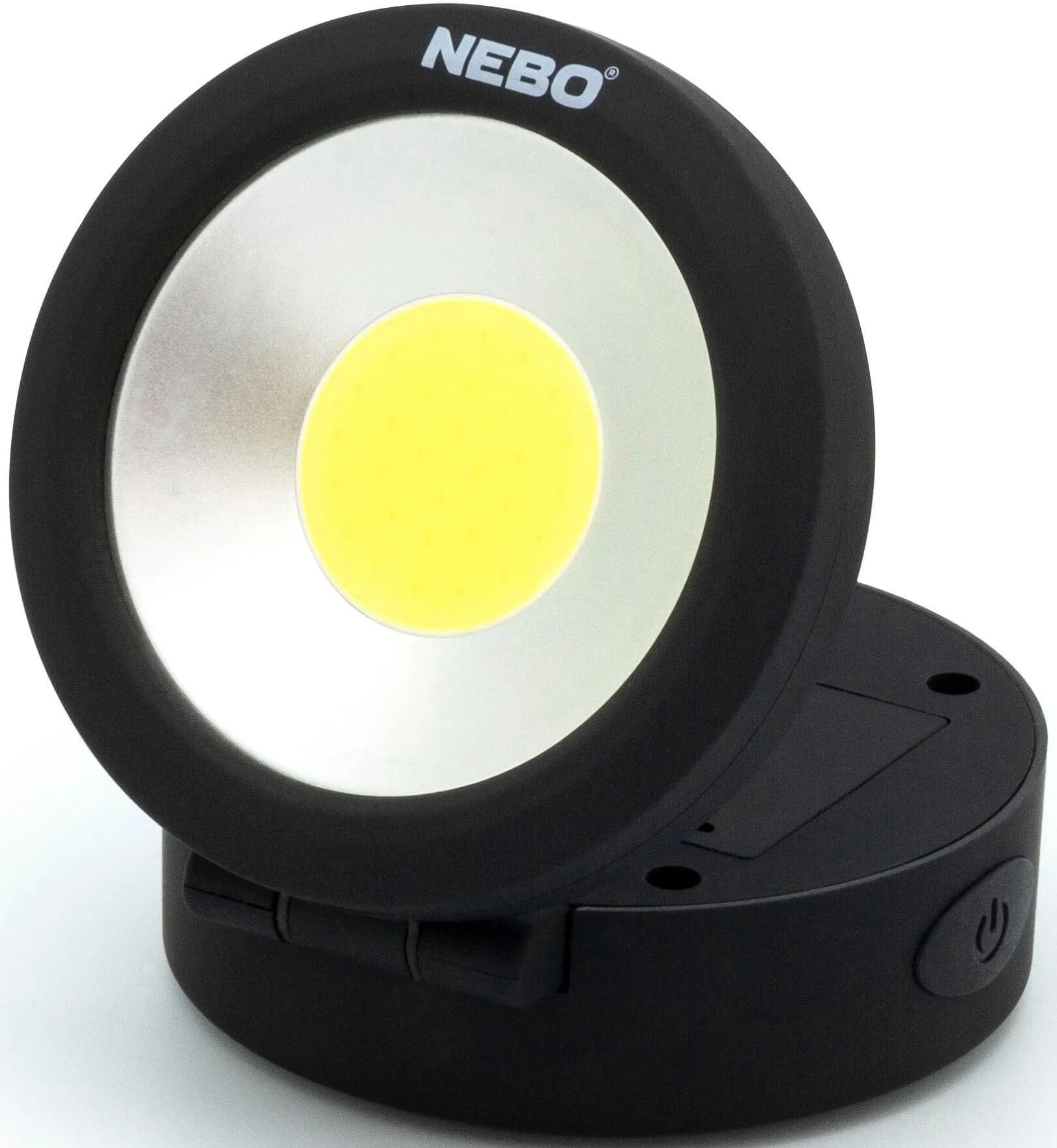 NEBO ANGLE LIGHT LED Taschenlampe Set 2-tlg. Grau/Schwarz Magnetisch