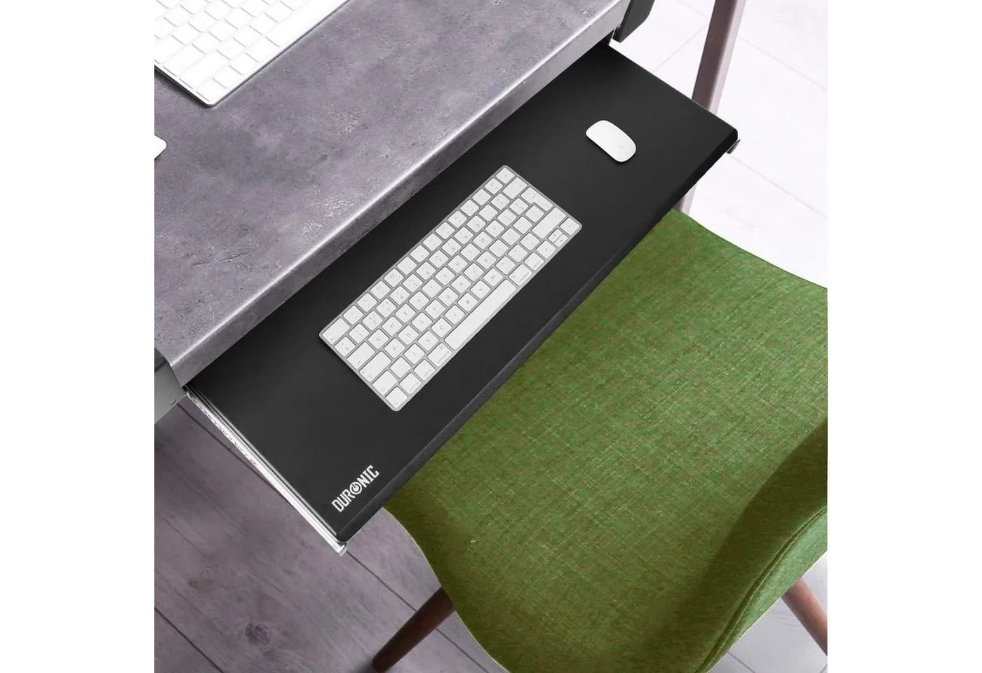 Duronic Tastaturauszug DKTPX1 Schreibtischaufsatz mit Klemm-Montage