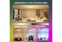 Athlix LED Deckenleuchte Flach Rund 29 cm Deckenleuchte Dimmbar, LED fest integriert, 24 W, Fernbedienung, App-Steuerung, 16 Mio. Farben Bild 3