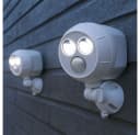 mrbeams LED Außen-Wandleuchte Kaltweiß Bewegungsmelder IP66 2er Set Bild 1