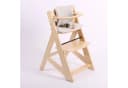 TIGGO Kinderstuhl Hochstuhl aus Holz Beige Bild 2