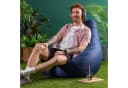 ICON Sitzsack Recliner Outdoor Indoor Gaming Navyblau Wasserfest Bild 1