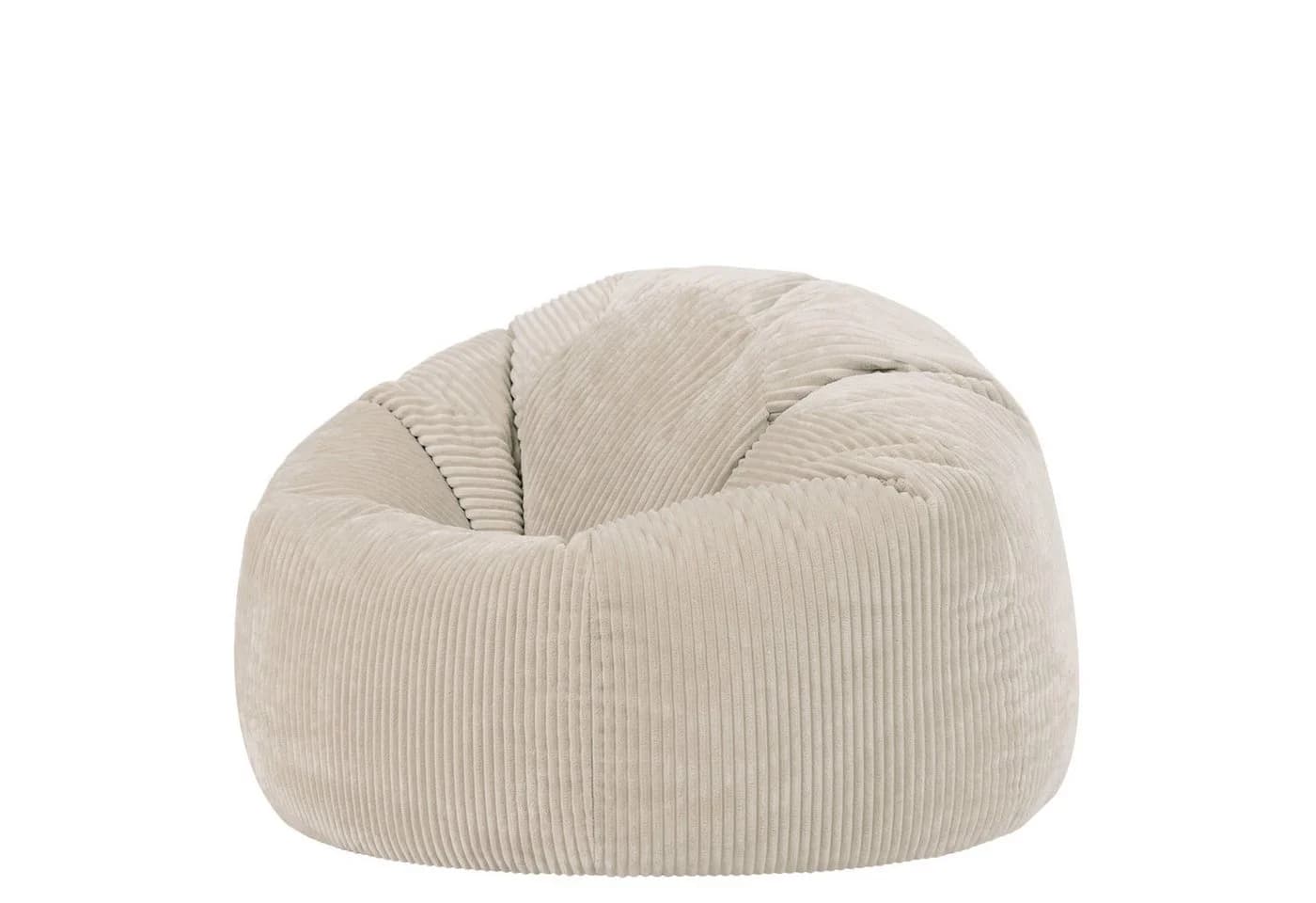 Icon Kingston Sitzsack Beige Cord Made in Germany - Bild 2