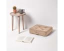 Homescapes Sitzkissen Rajput Beige Bodenkissen Stuhlkissen Bild 1