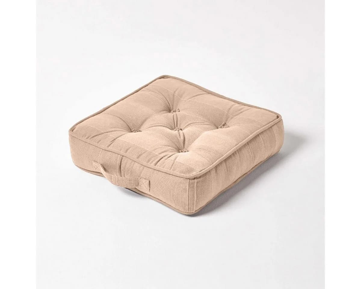 Homescapes Sitzkissen Rajput Beige Bodenkissen Stuhlkissen - Bild 2