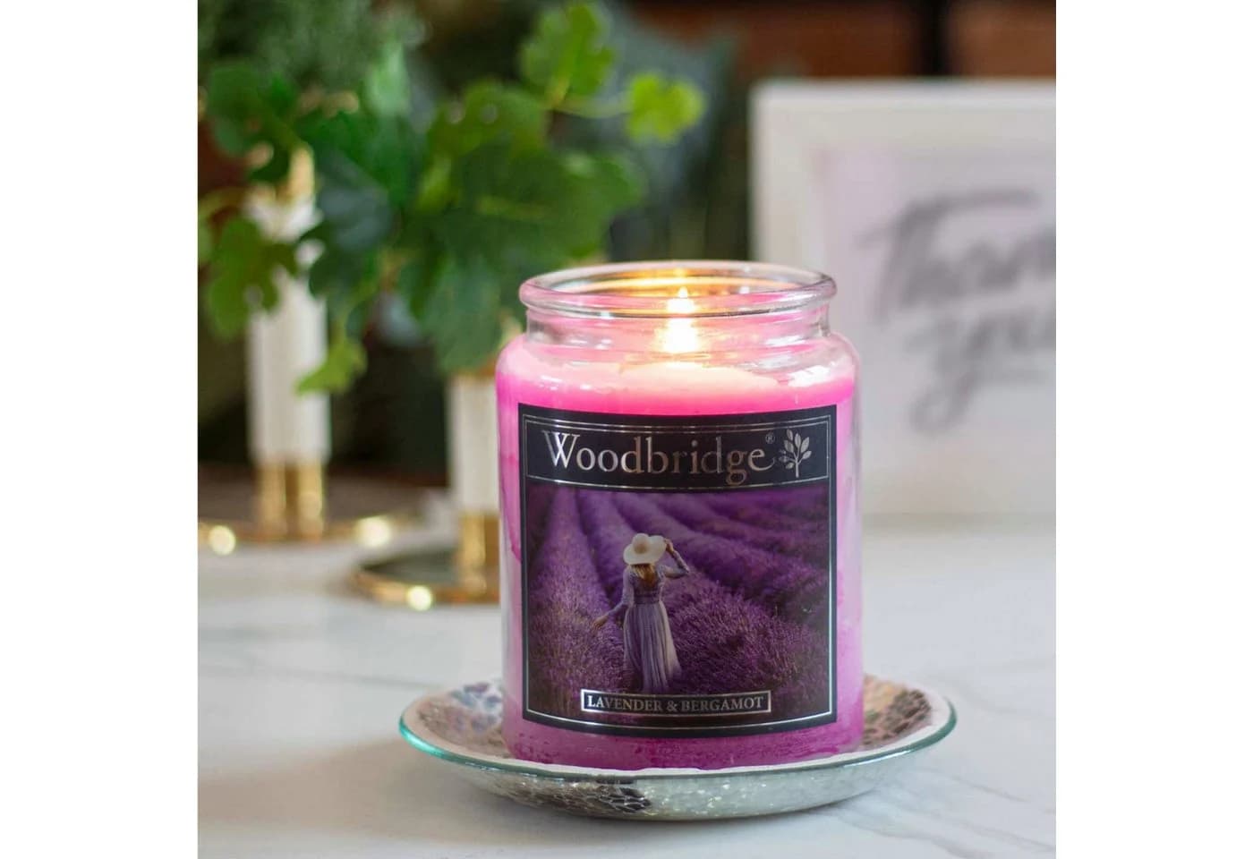 Woodbridge Duftkerze Lavender & Bergamot - Bild 3