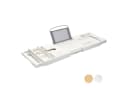 Tranquil Beauty Badewannenablage Bambus ausziehbar mit Tablethalter Bild 2