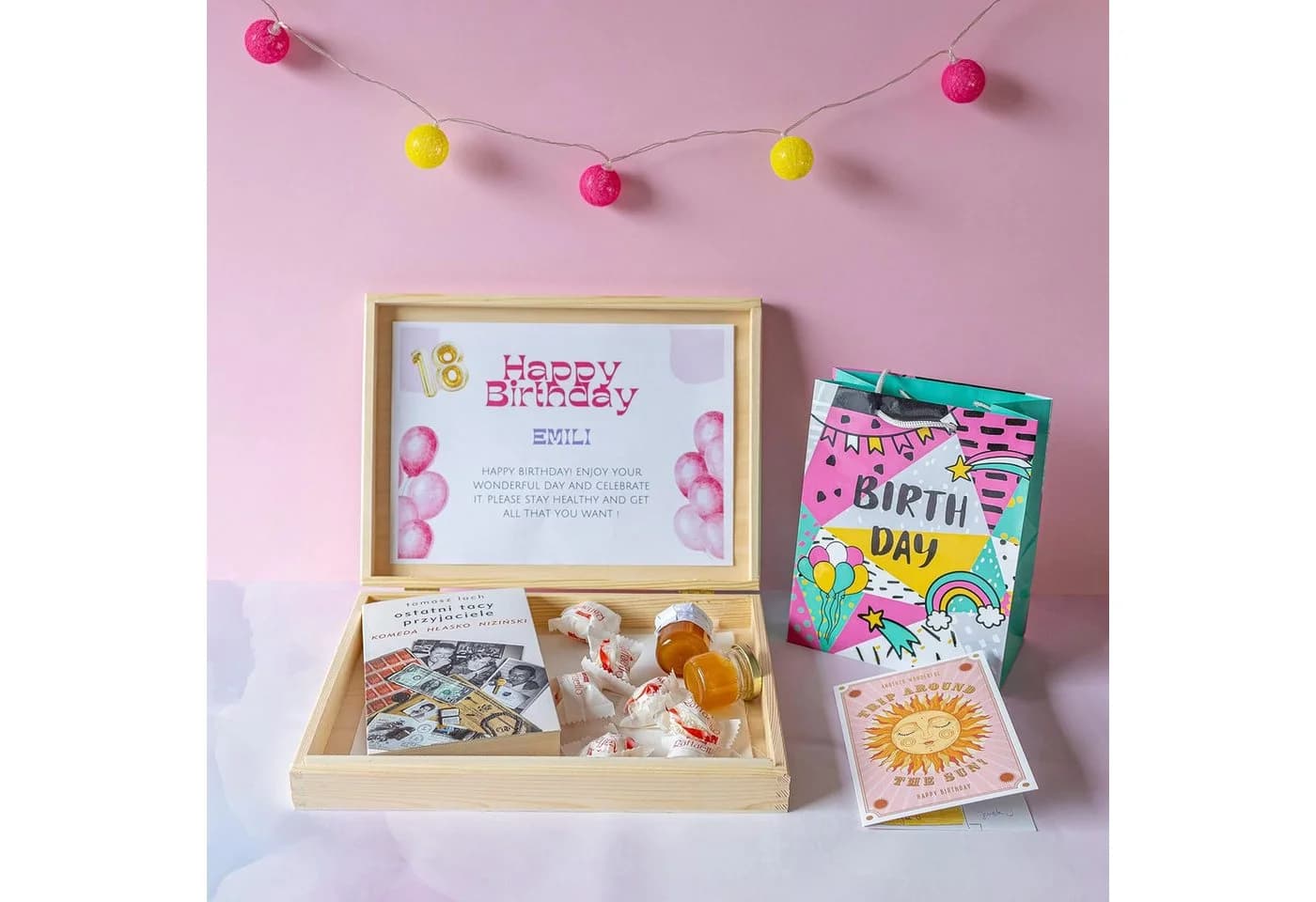 Creative Deco Holzkiste A4 mit Deckel Unlackierte Aufbewahrungsbox - Bild 3