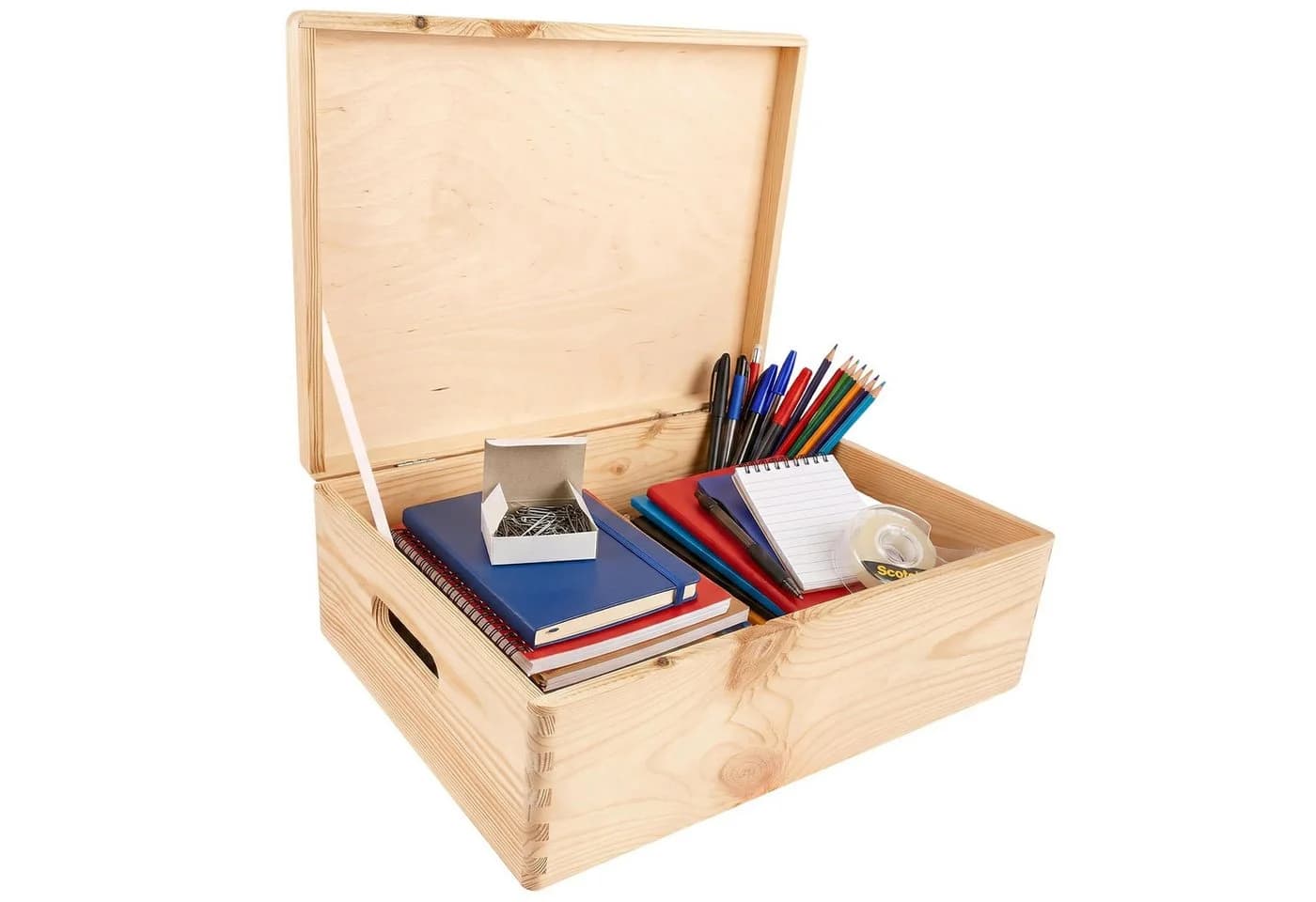 Creative Deco Aufbewahrungsbox Große mit Deckel Natur - Bild 2