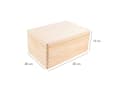 Creative Deco Aufbewahrungsbox Groß Holz mit Deckel Bild 1