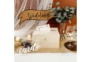 Creative Deco Aufbewahrungsbox Holzkiste mit Schloss und Schlüssel Bild 1