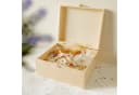 Creative Deco Holzkiste mit Deckel und Schloss, Natur Bild 5