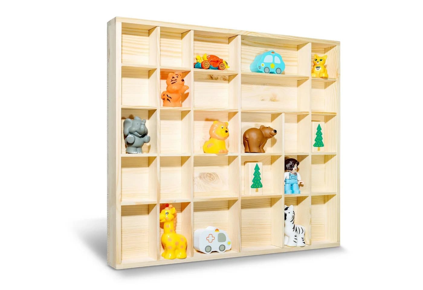Creative Deco Schubladenbox Holz 28 Fächer Natur - Bild 3