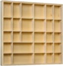Creative Deco Schubladenbox Holz 28 Fächer Natur Bild 4