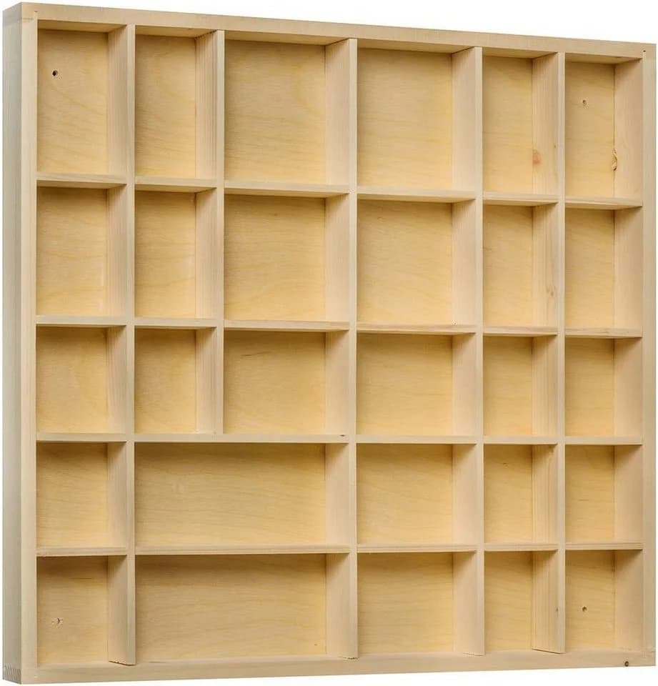 Creative Deco Schubladenbox Holz 28 Fächer Natur - Bild 4