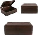 Creative Deco Holzkiste XL Braun mit Deckel Bild 5