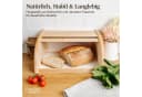 Creative Home Brotkasten Holz mit Rolldeckel Bild 4