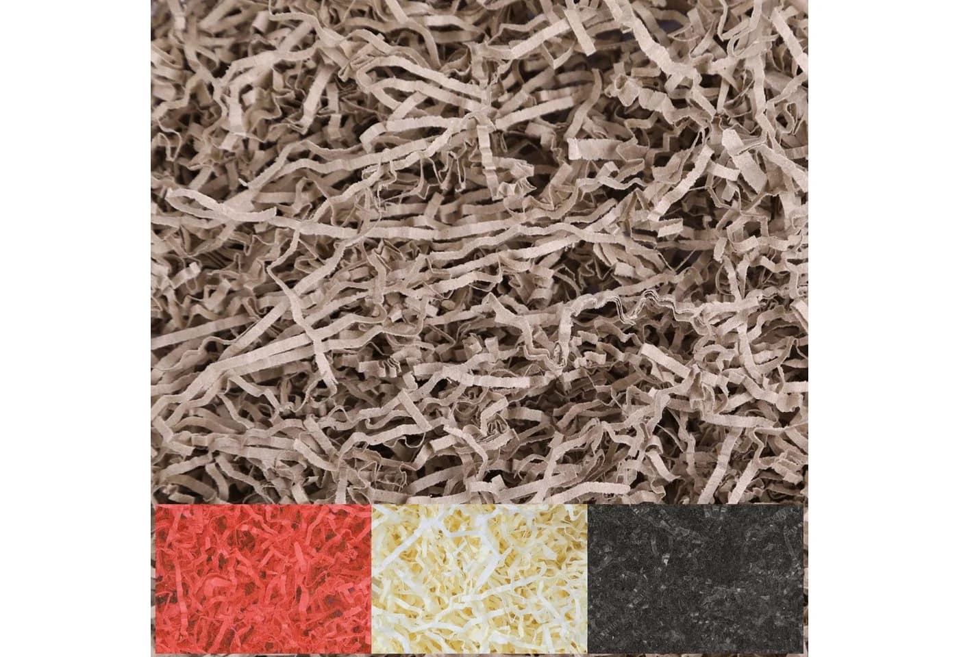 Creative Deco Bastelnaturmaterial Füllmaterial aus Papier und Stroh 200 g - Bild 2