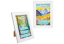 Creative Home Bilderrahmen 10x15 cm Set Weiß Kiefernholz Bild 2