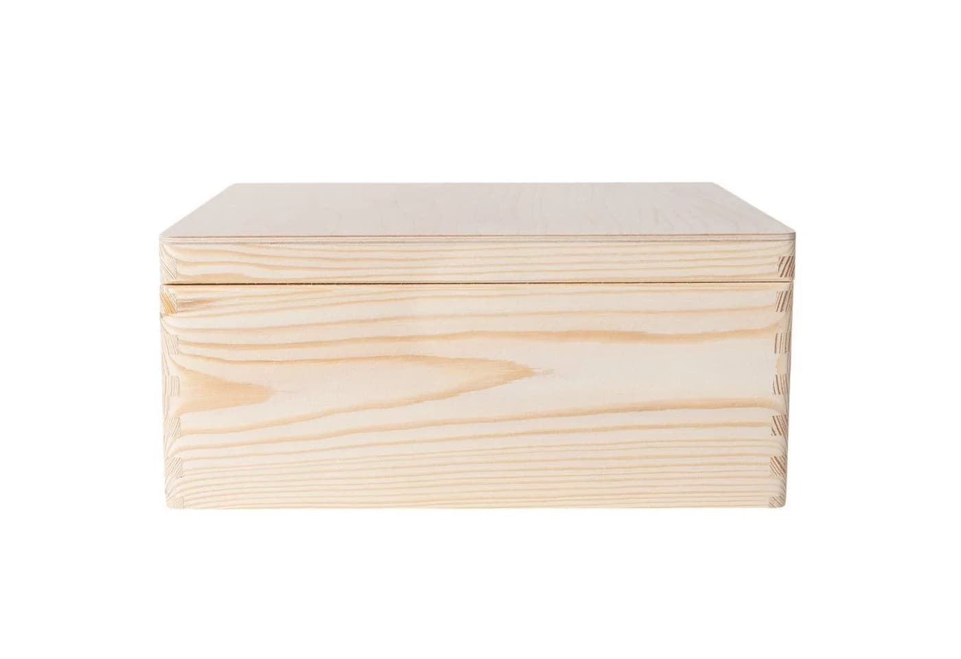Creative Deco Holzkiste mit Deckel Erinnerungsbox Baby Groß Unlackiert - Bild 5
