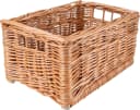 Creative Home Weidenkorb Aufbewahrungskorb Natur Beige Handgefertigt Bild 2