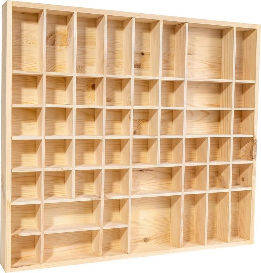 Creative Deco Schubladenbox Holz 51 Fächer Natur - Bild 2