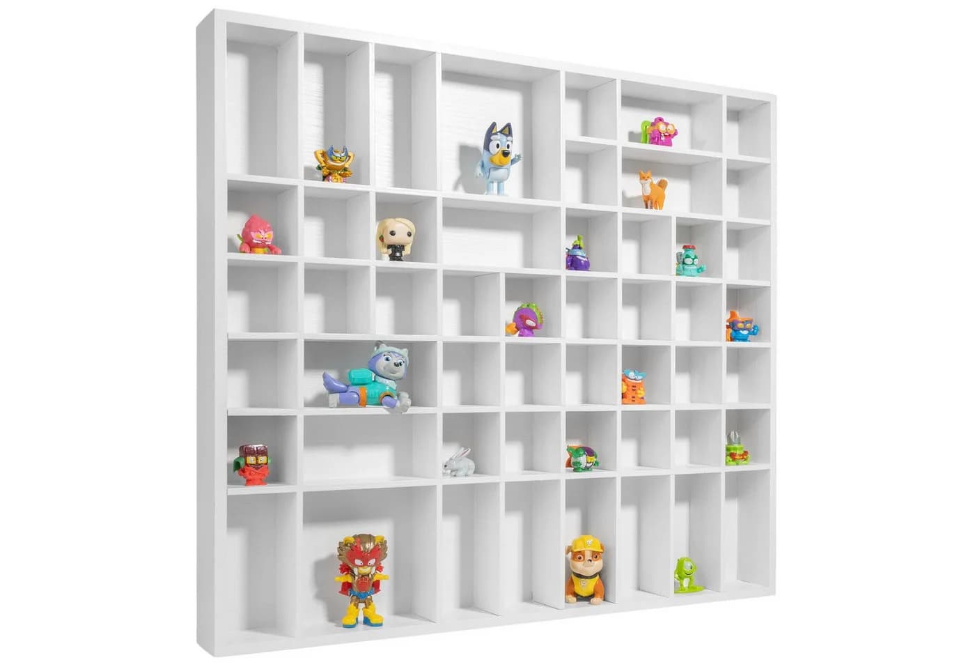 Creative Deco Schubladenbox Weiß 51 Fächer Holztablett Setzkasten - Bild 3