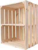 Creative Deco Holzkiste mit Regal Natur Bild 2