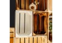 Creative Deco Holzkiste Deko Geflammt Braun Bild 1