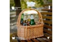 Creative Home Weidenkorb mit Henkel, Flaschenkorb 6 Flaschen, Naturbraun Bild 4
