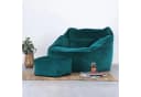 Plüschsamter Sitzpouf Bild 1