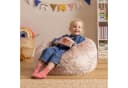 icon Sitzsack Flauschig Kunstfell Rosa Made in Germany Bild 1